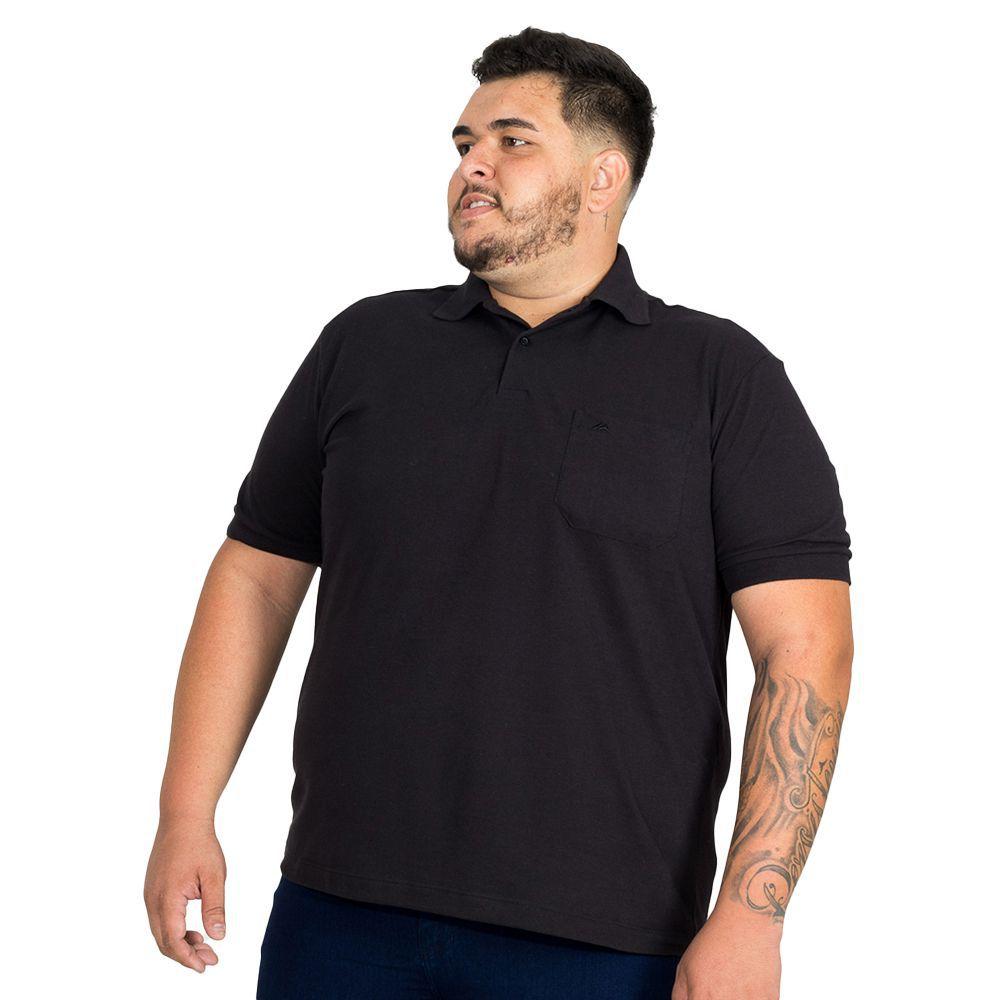 camisa gola polo masculina lisa