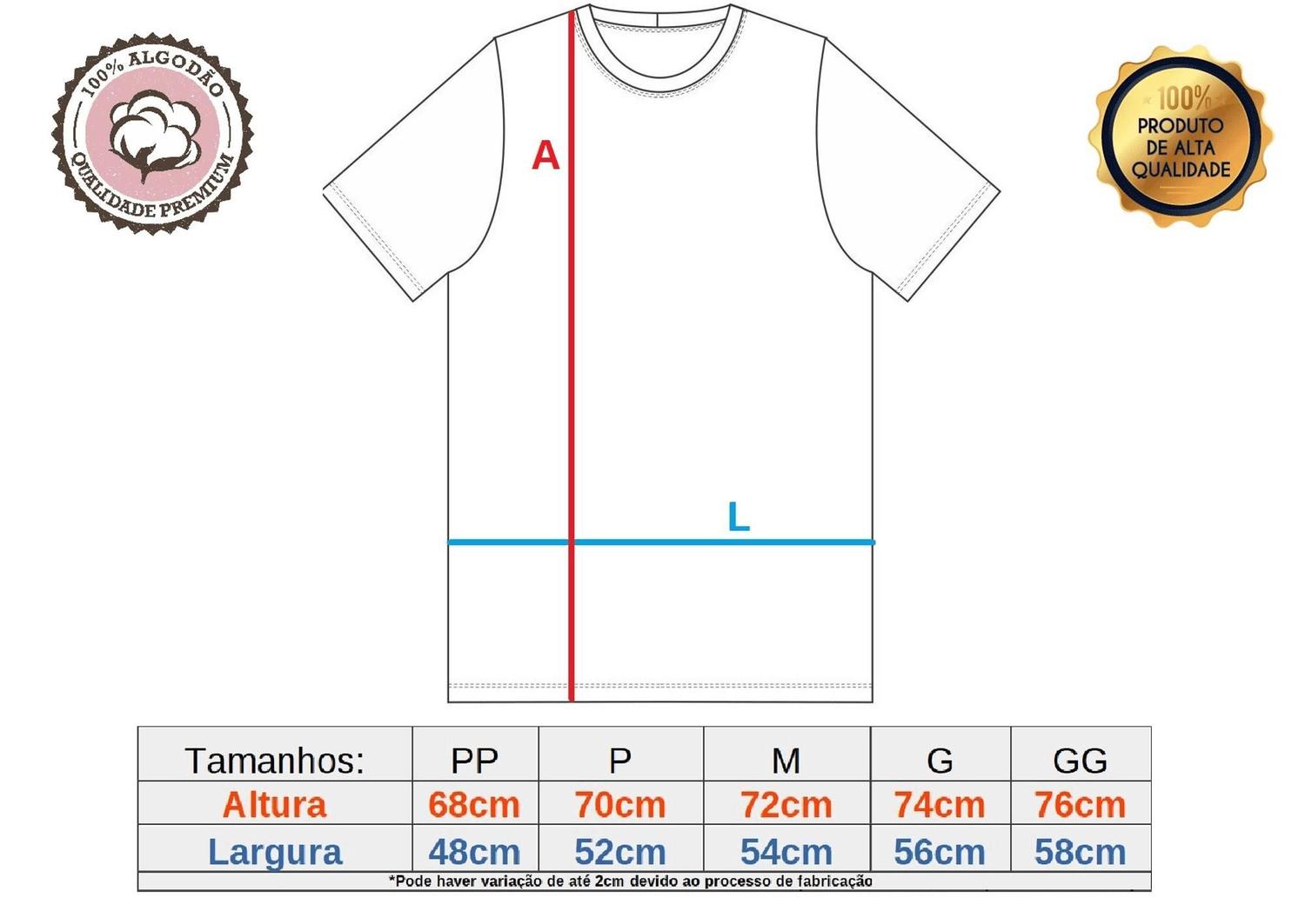 Imagem de Camisa gola V Plus Size masculina 100% Algodão 30.1 Camiseta Básica