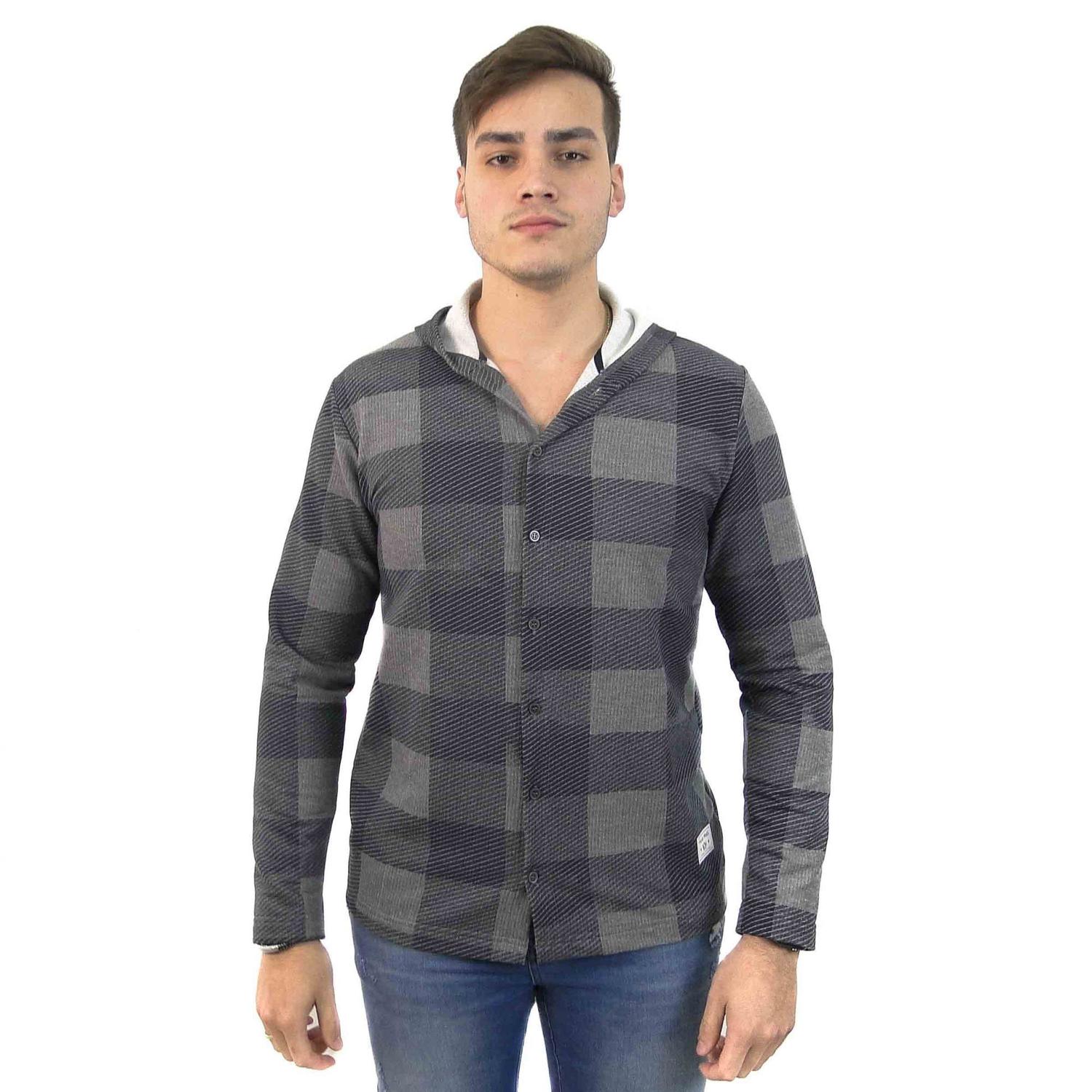 button up shirt moletom com capuz