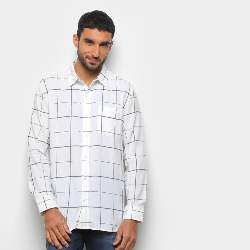 camisa polo manga longa masculina hering
