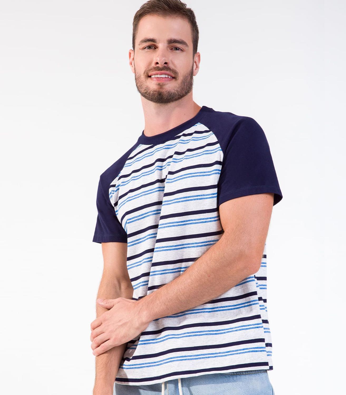 blusa de frio masculina listrada