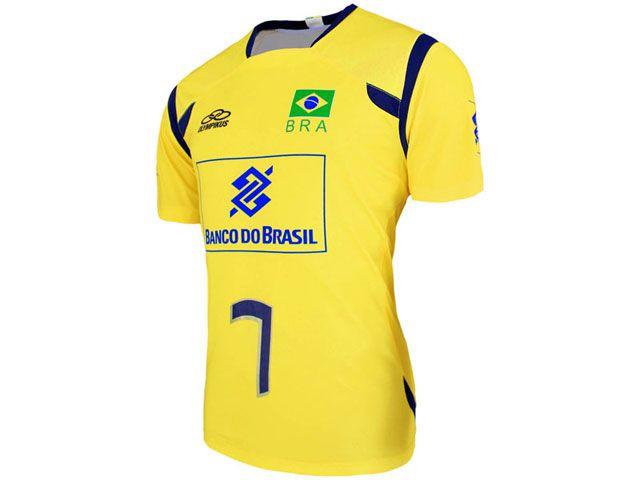 camisa oficial de volei
