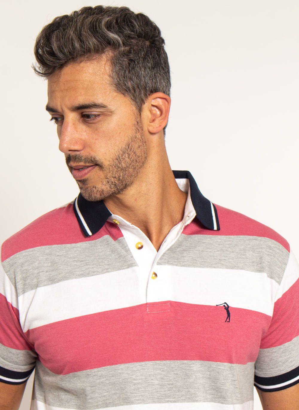 camisa da aleatory polo
