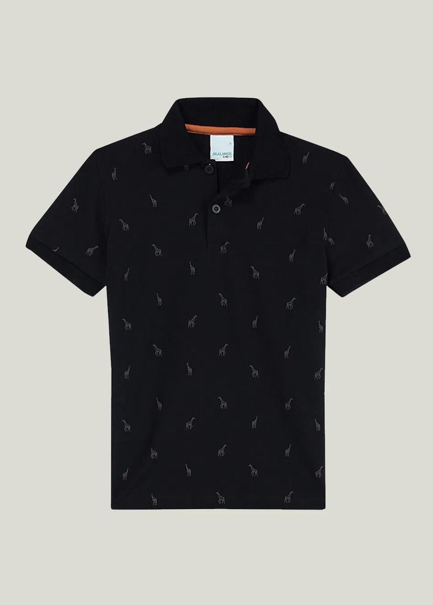 camiseta polo masculina infantil
