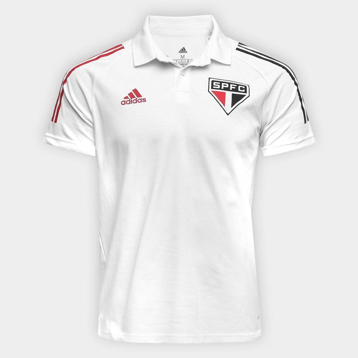 camisa polo adidas sao paulo