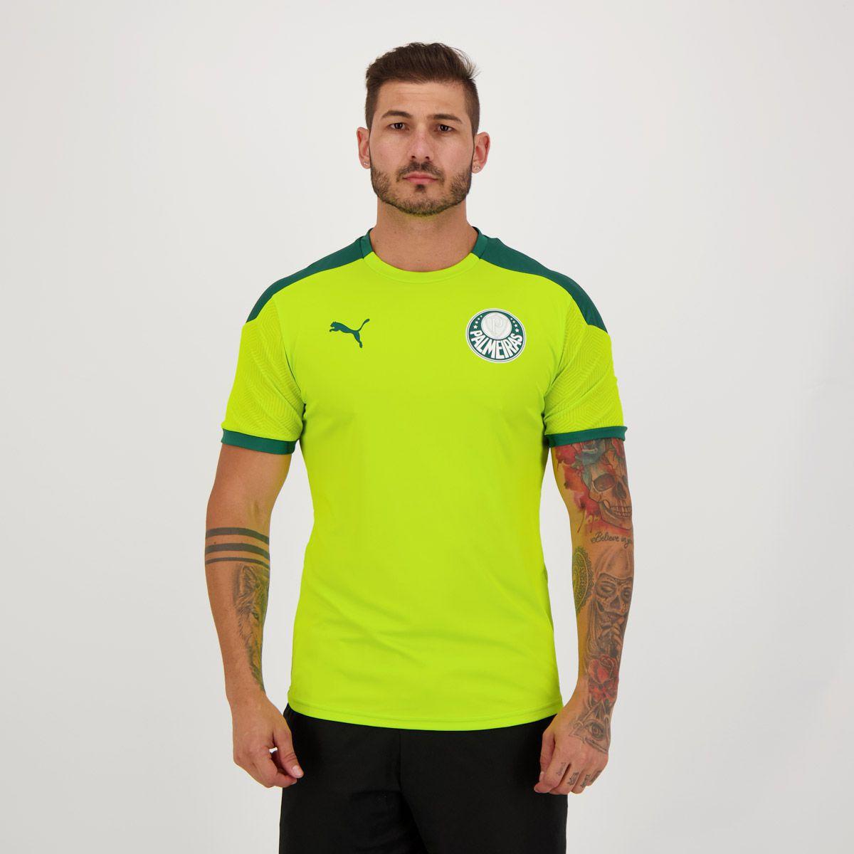 camisa puma palmeiras treino