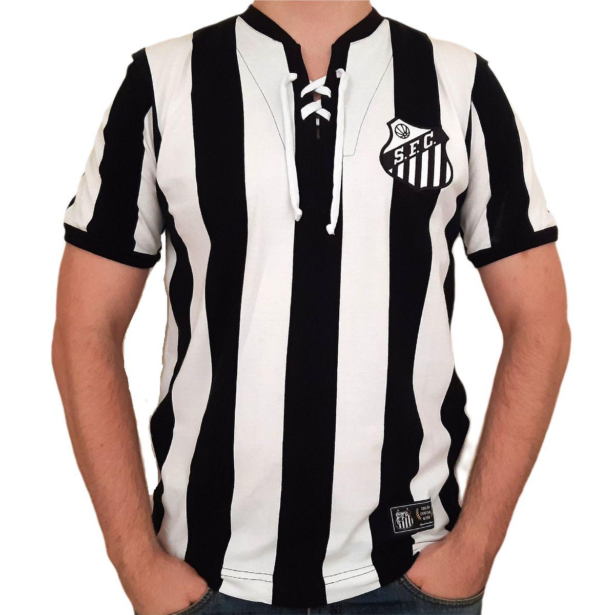 camisa santos retro