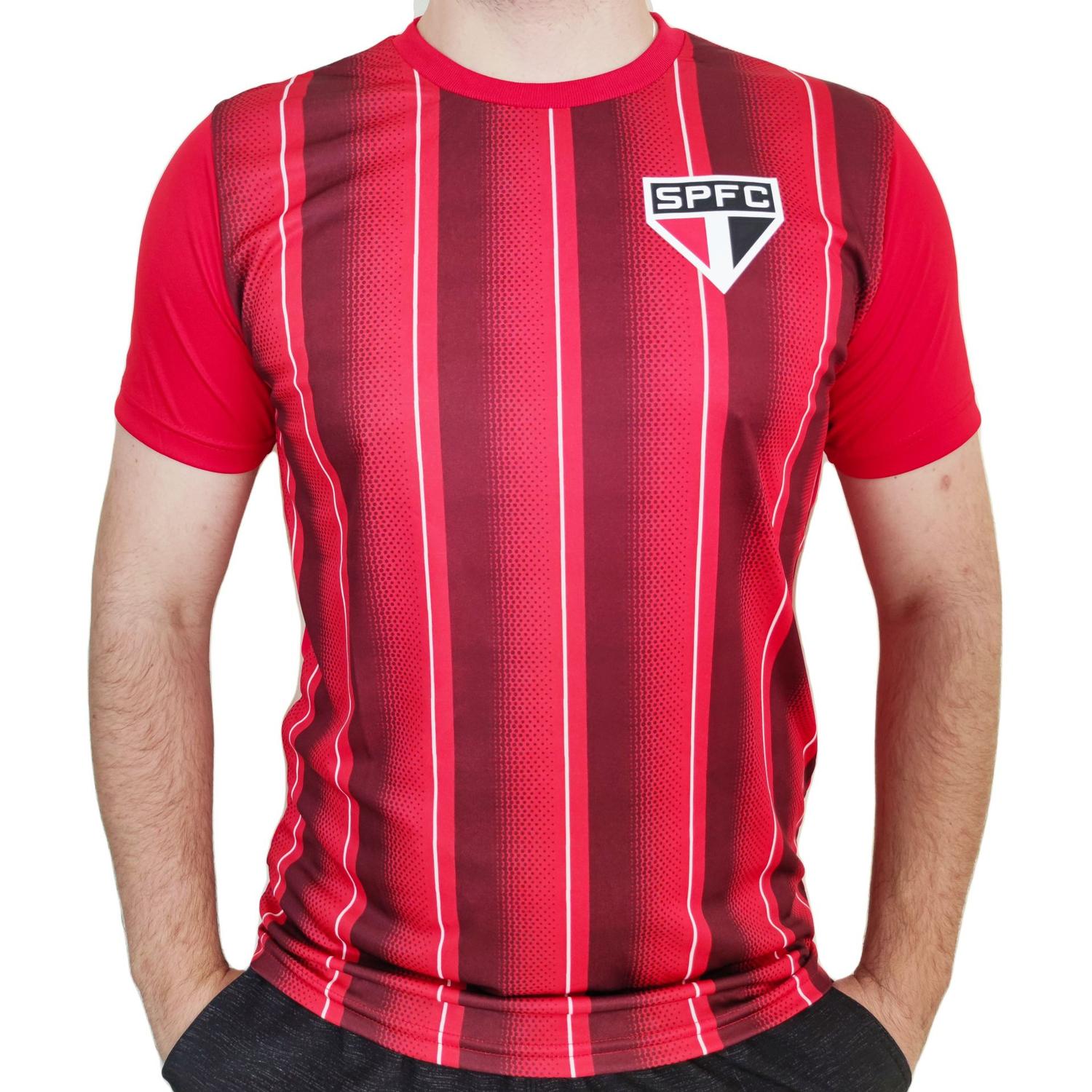 sao paulo camiseta vermelha