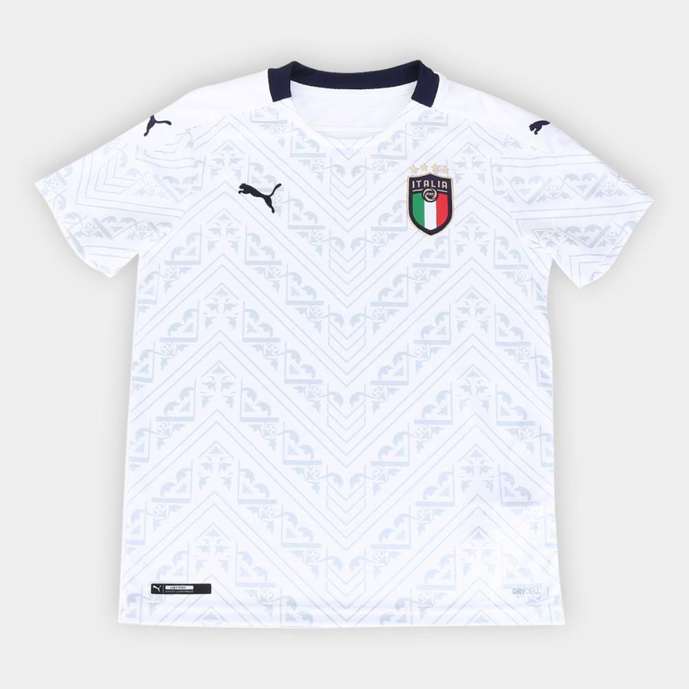 Camisa Selecao Italia Infantil Away 20 21 S NÂº Torcedor Puma Camisa De Time Magazine Luiza