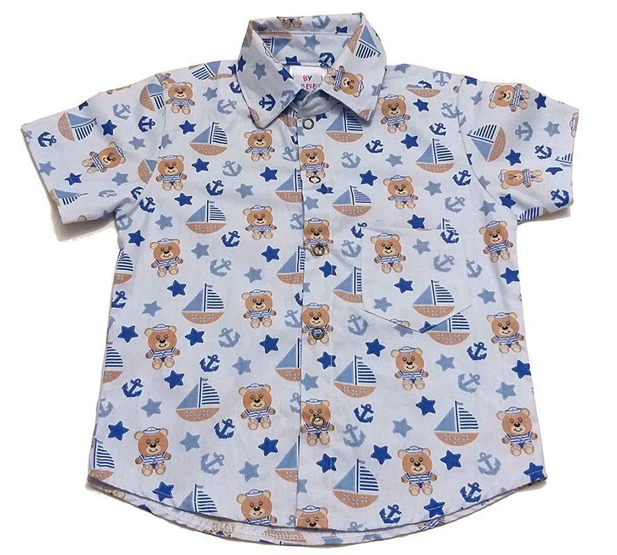 camisa social disney