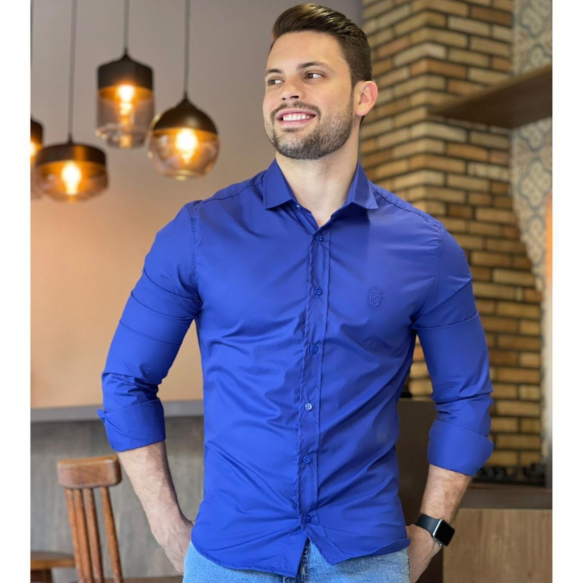 Linho Camisas Masculinas Sociais Manga Longa Linho Camisas