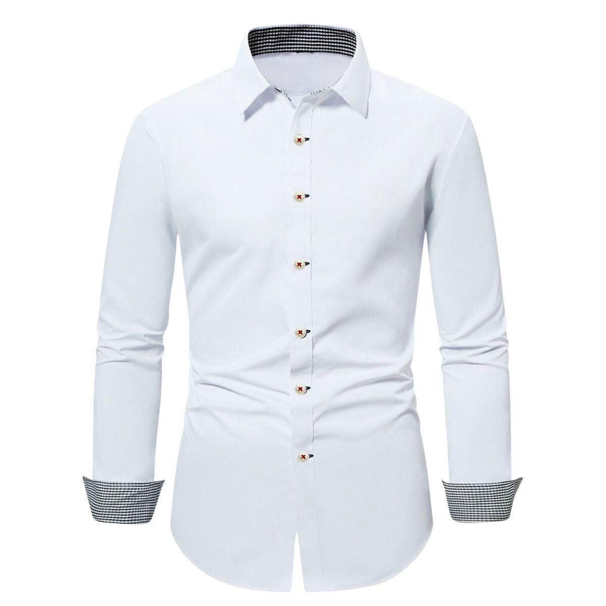 Emporio Colombo Camisa Social Branca Colombo Camisa Social Preta