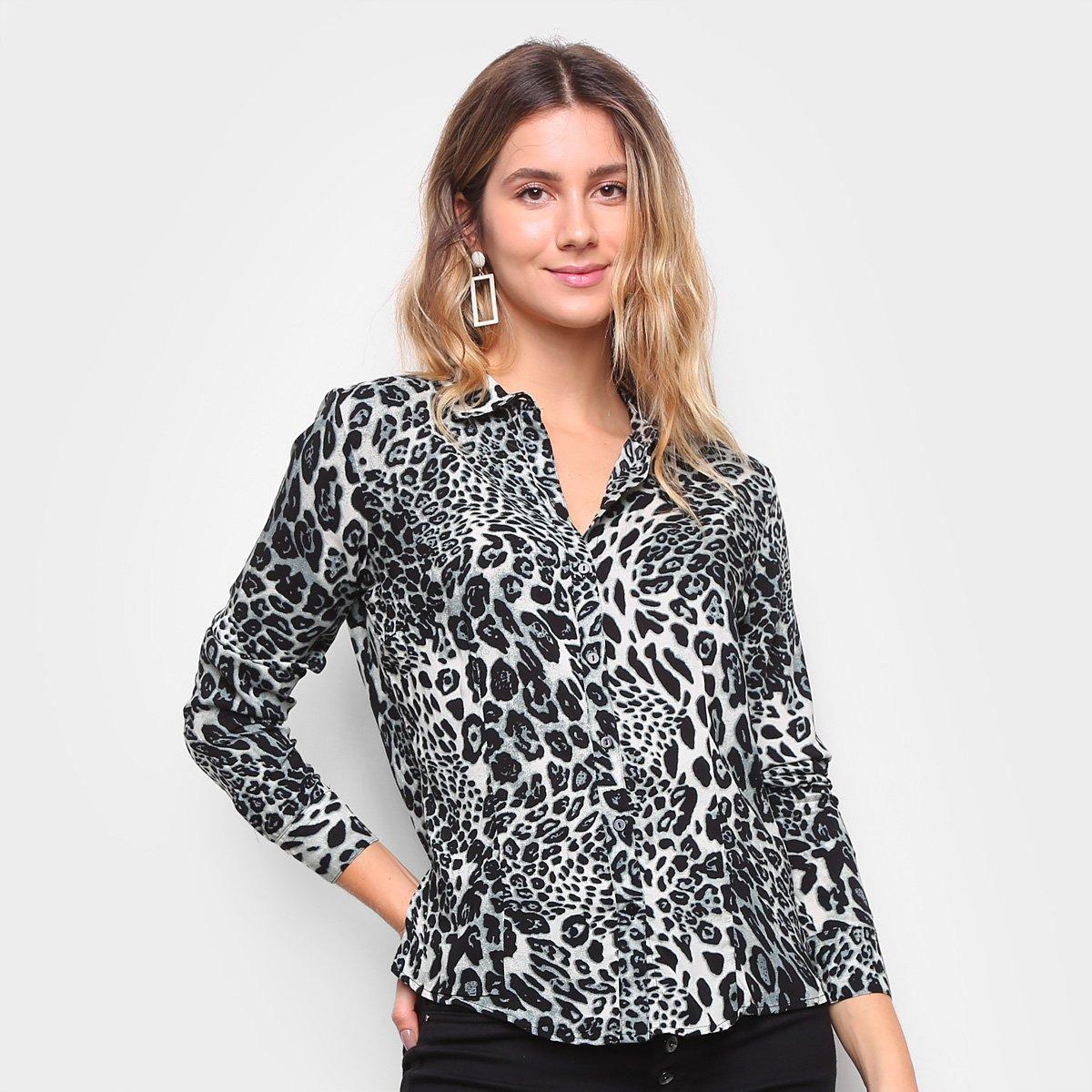 camisa onça feminina