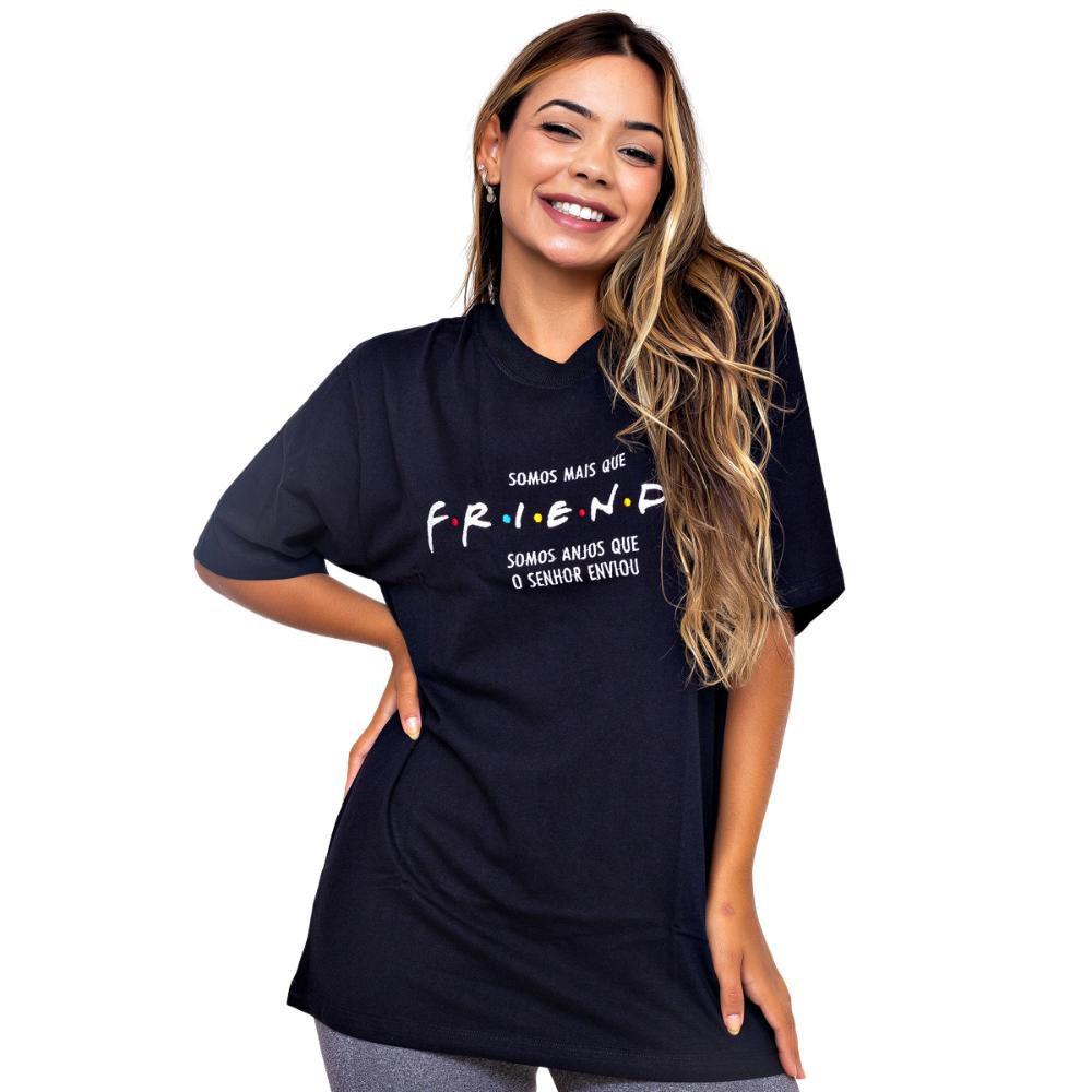 Camiseta Cristâ Blusa Feminina Gospel Blusa Feminina Longline