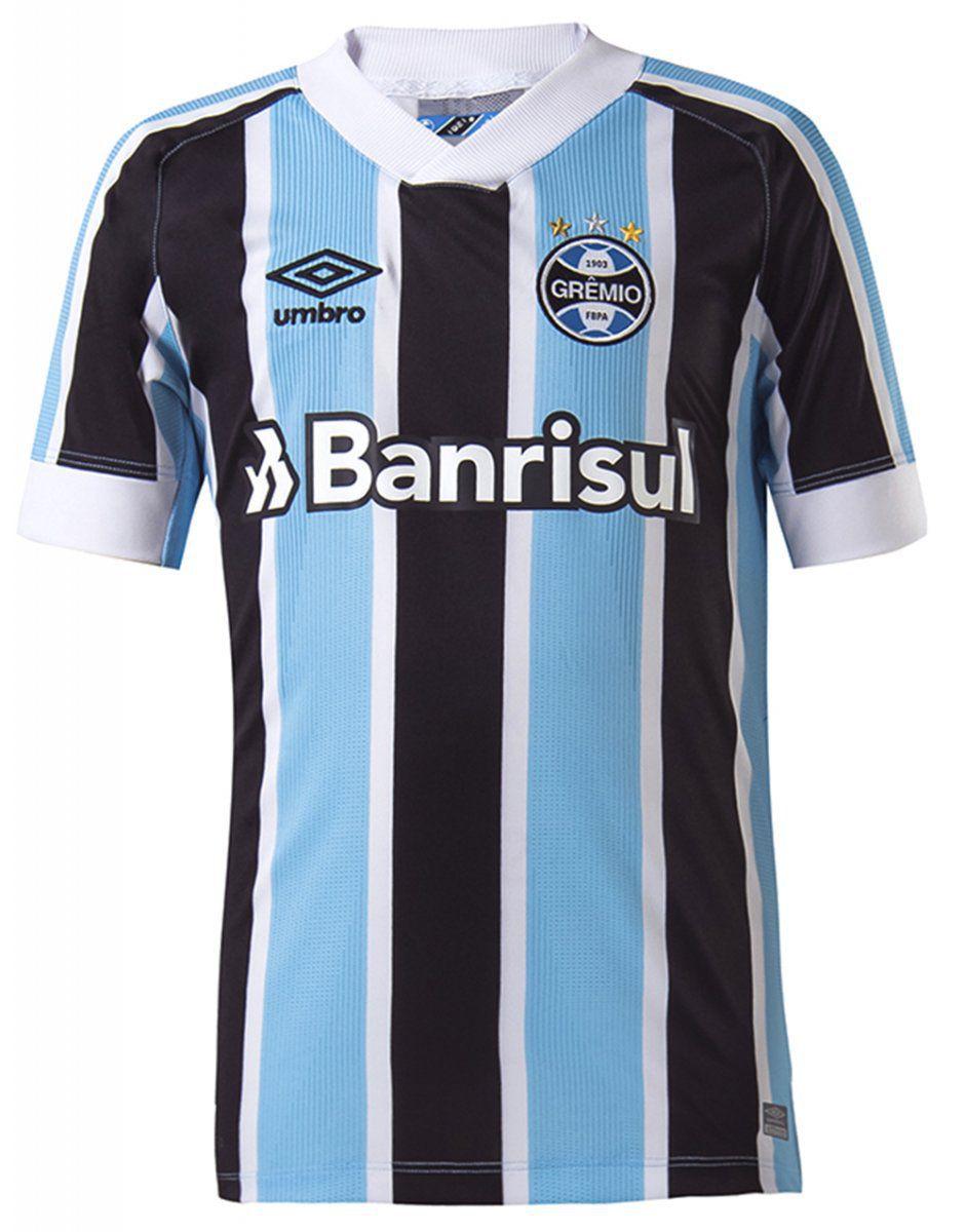 camisa gremio umbro preta
