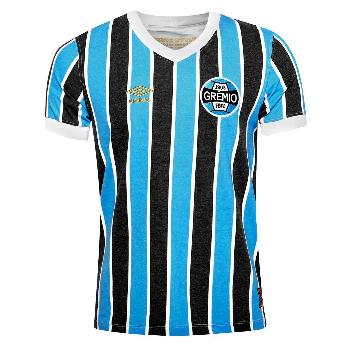 estimular Vacilar idea Camisa Umbro Grêmio Retrô 1983 - Camisa de Time - Magazine Luiza