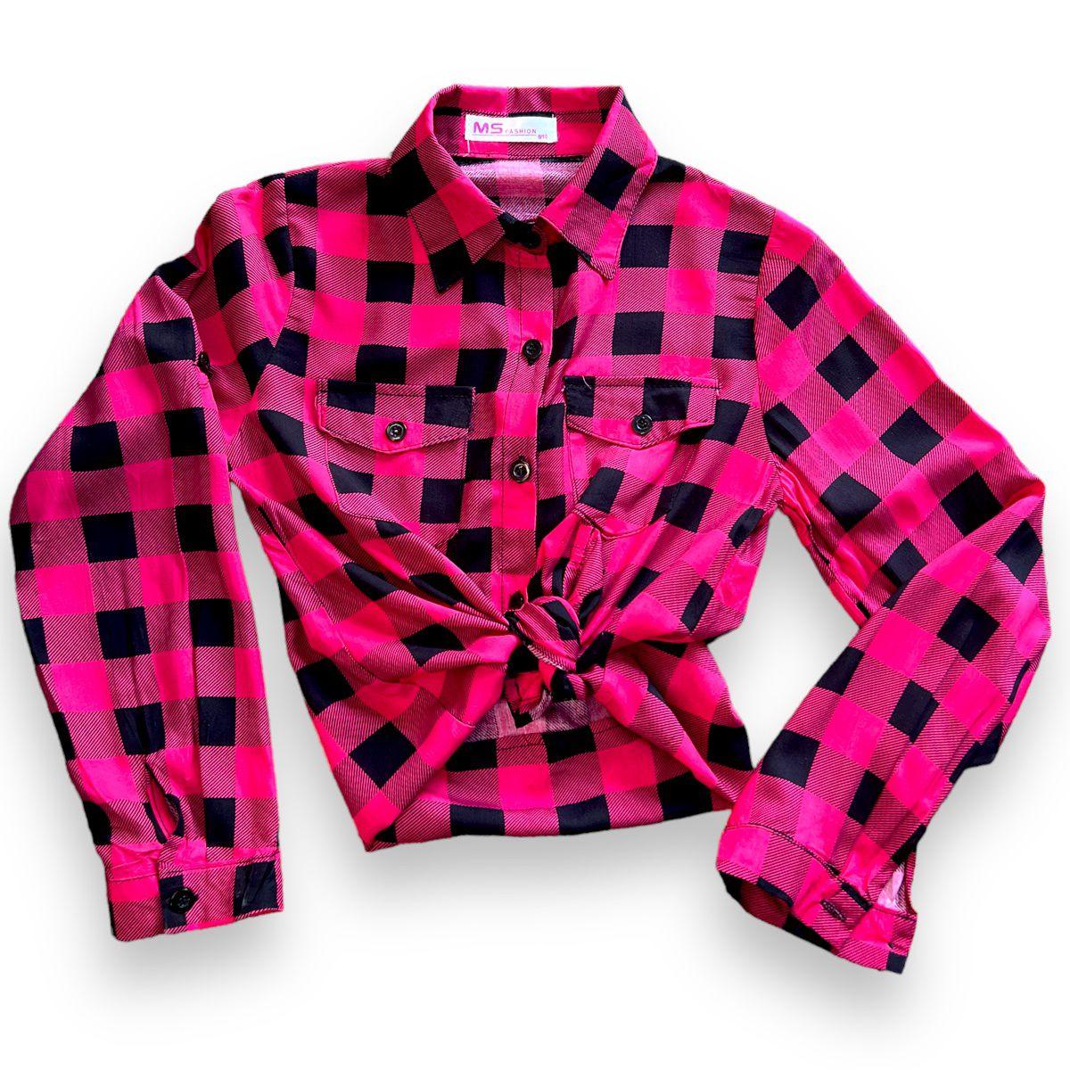 Camisa Xadrez Blusa Feminina Festa Feminina Festa Camisa Xadrez