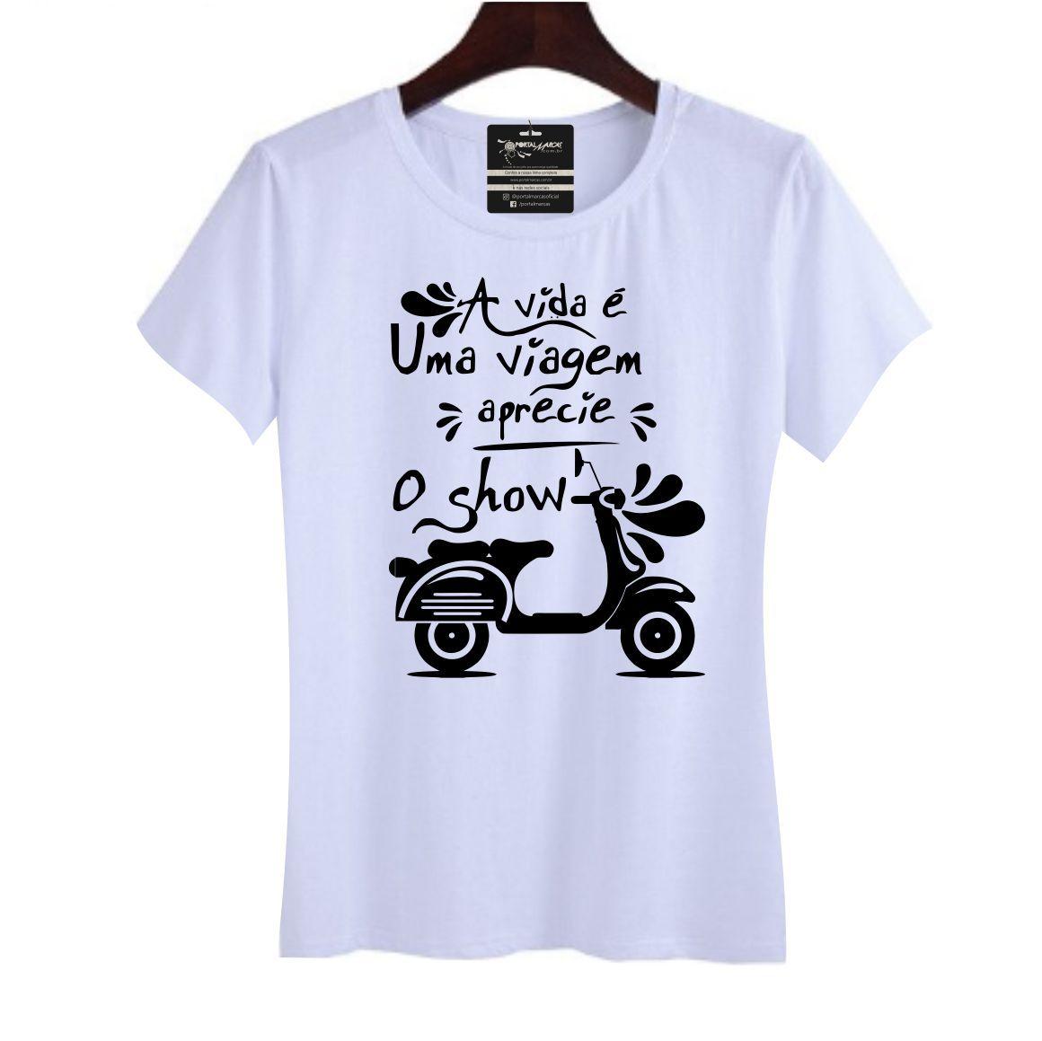 camiseta para viagem em familia