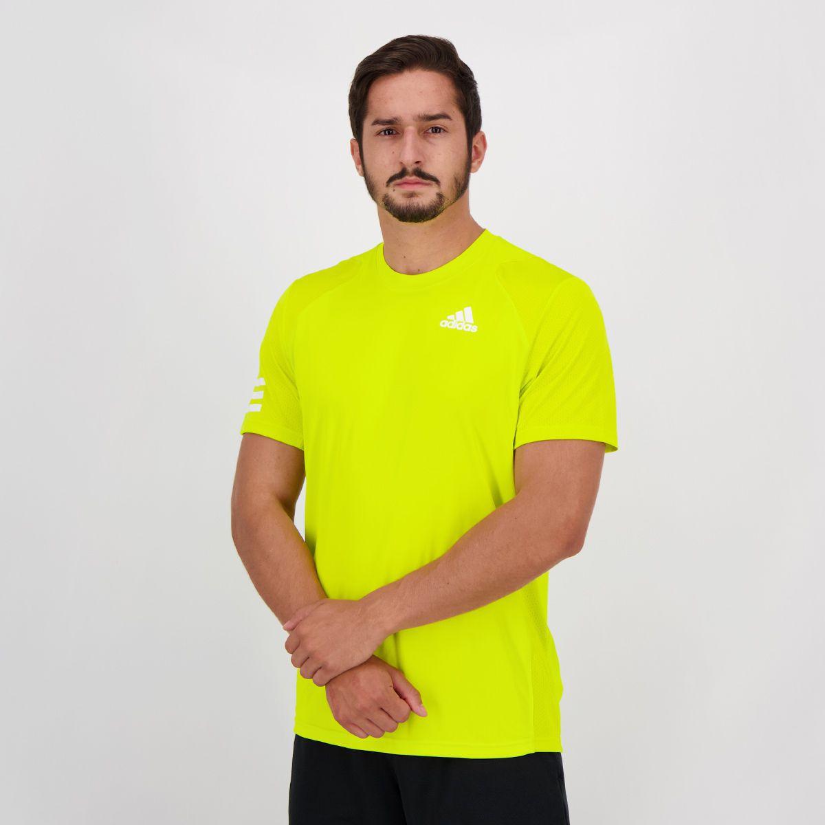 camiseta adidas club 3 stripes feminina