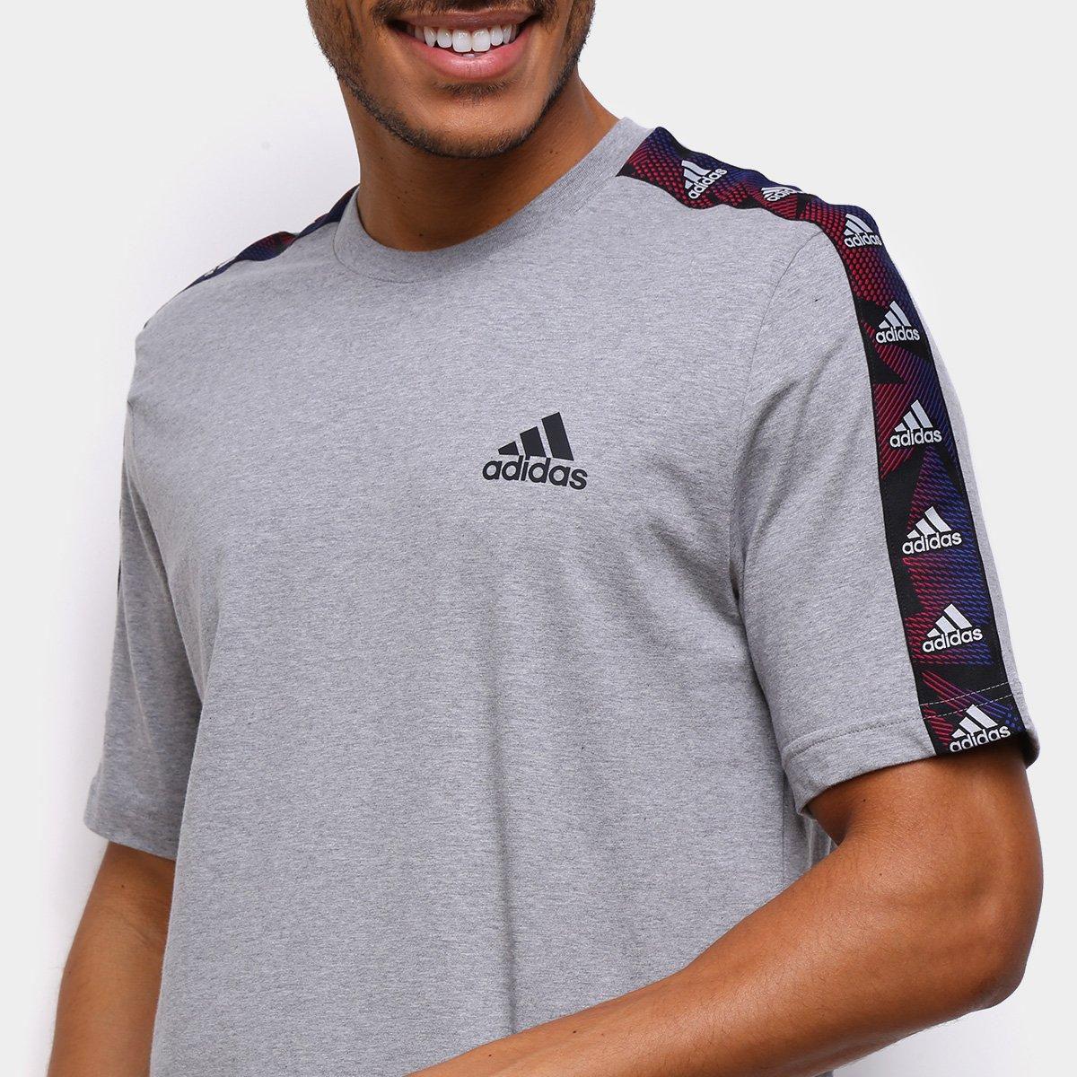 camiseta adidas e tape
