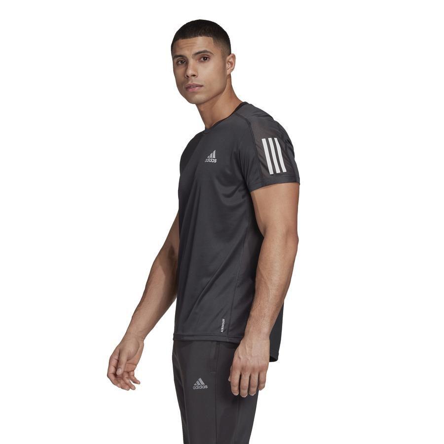 camiseta adidas own the run logo masculina