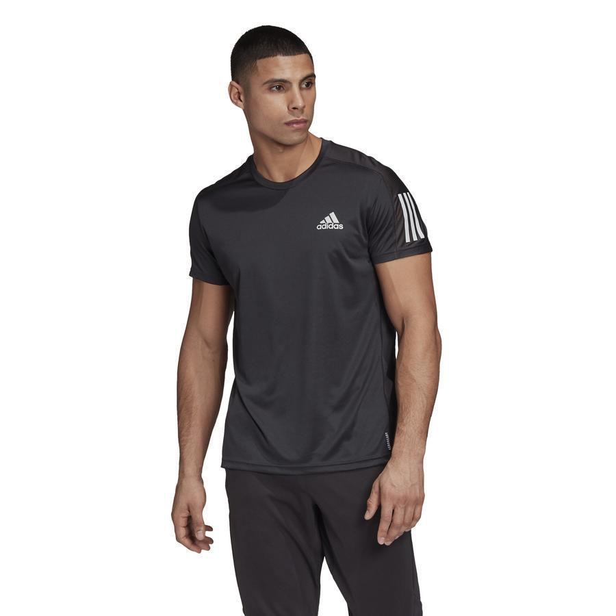 camiseta adidas own the run logo masculina
