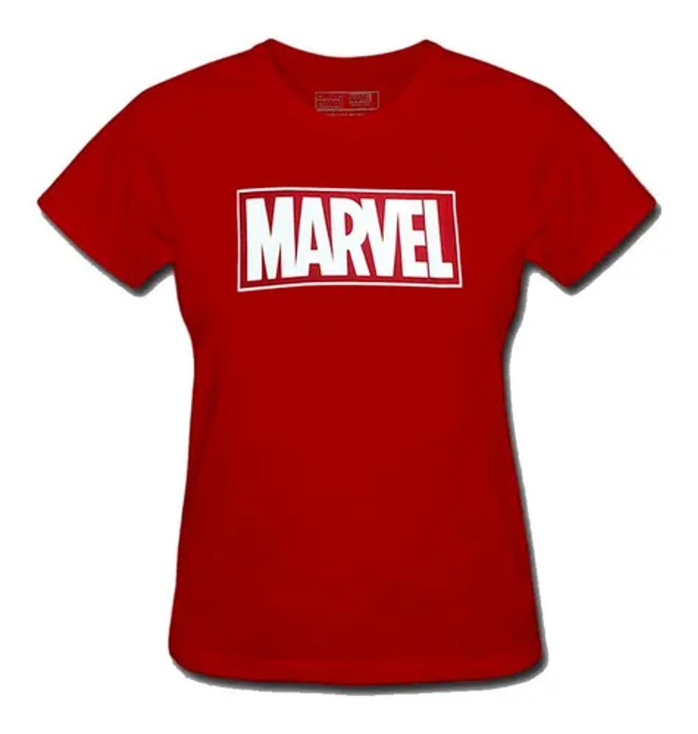 blusa vermelha marvel