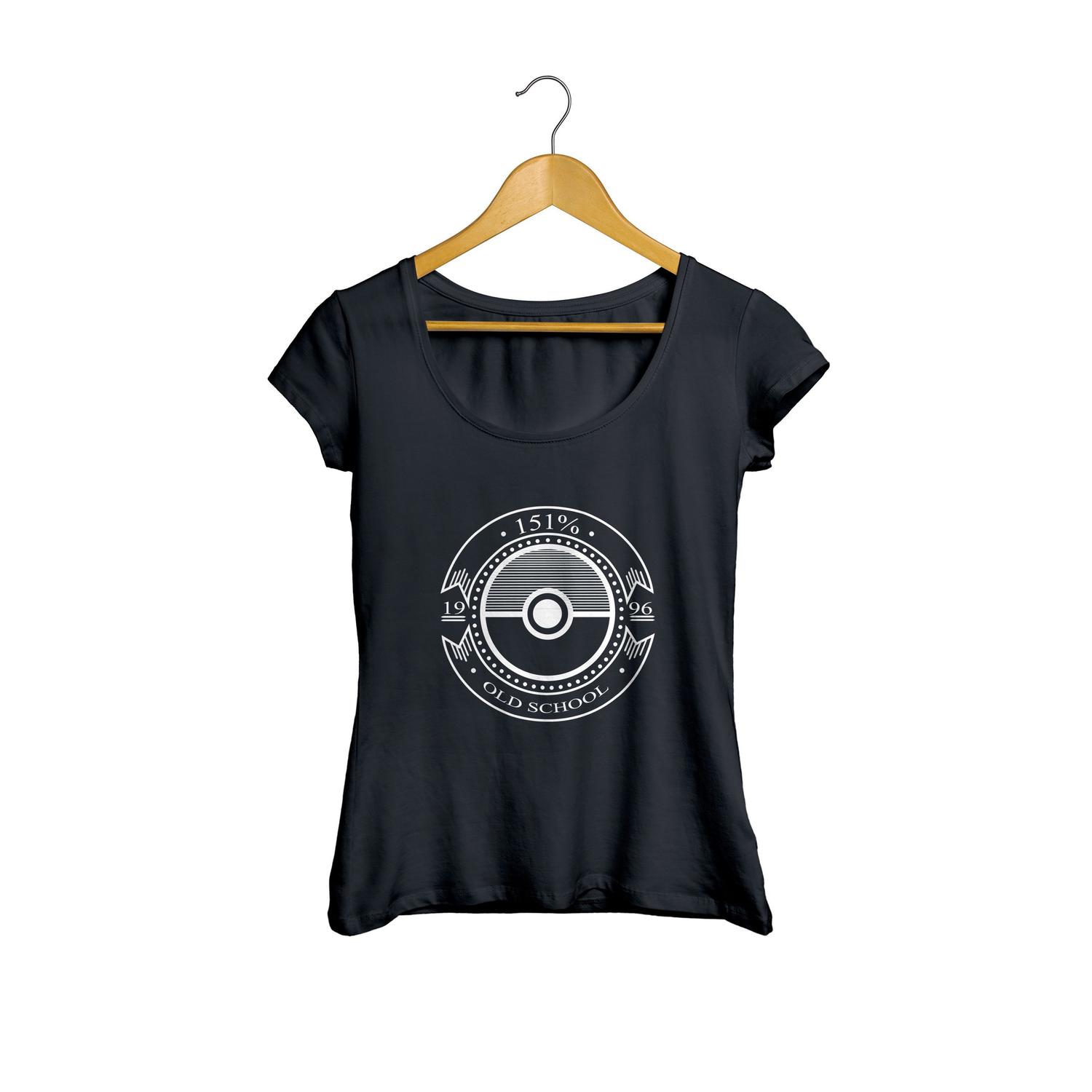 camiseta pokemon feminina
