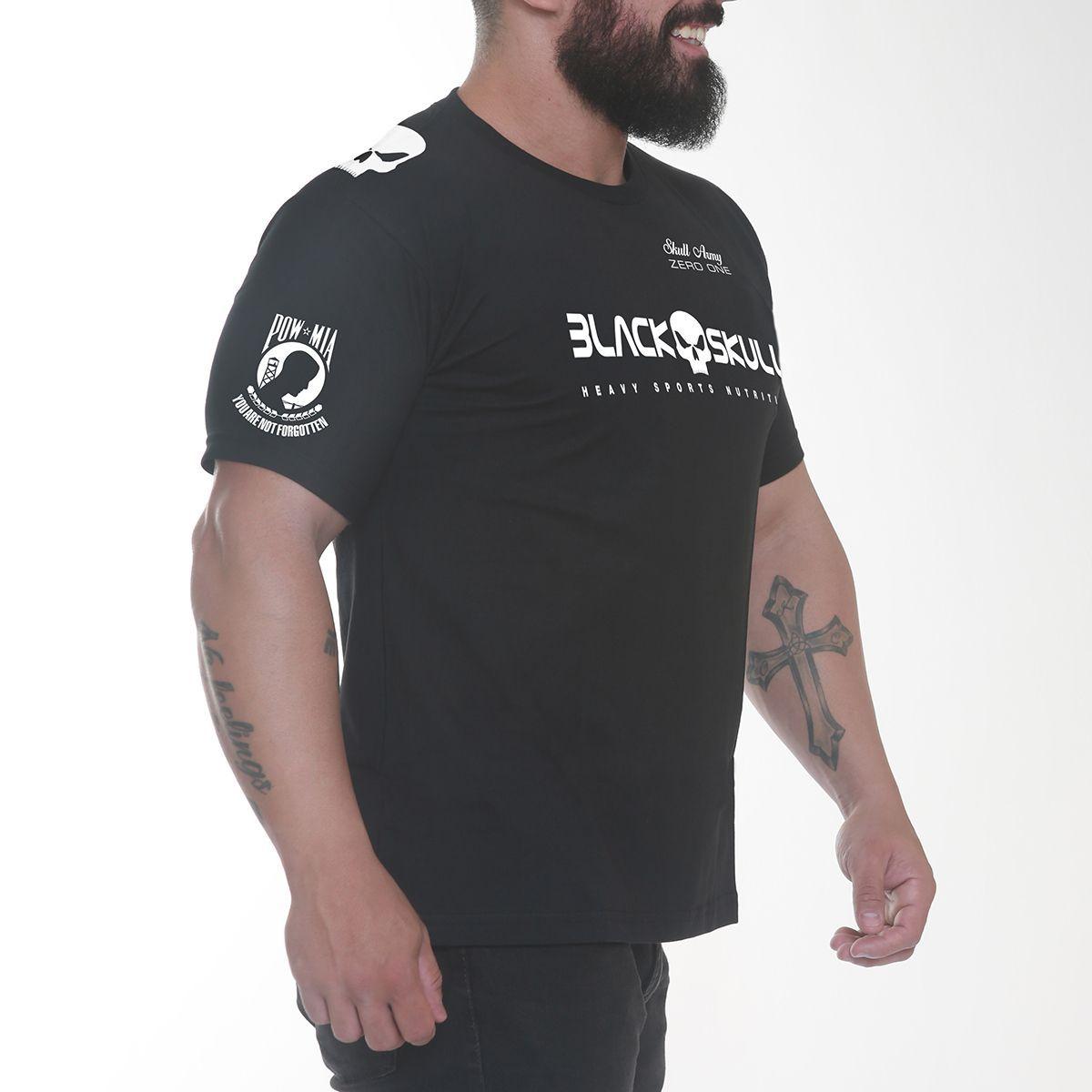 camiseta black skull dryfit