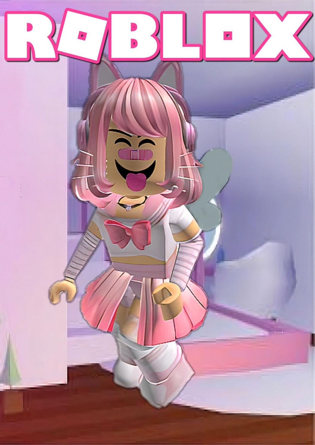 Camiseta Promoção Roblox Girls Infantil Rosa