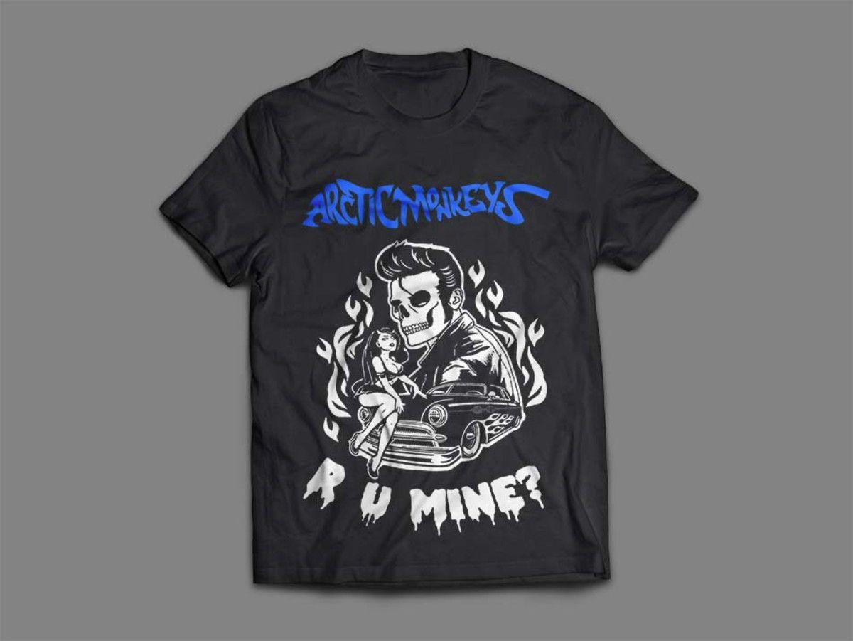 camisa arctic monkeys feminina