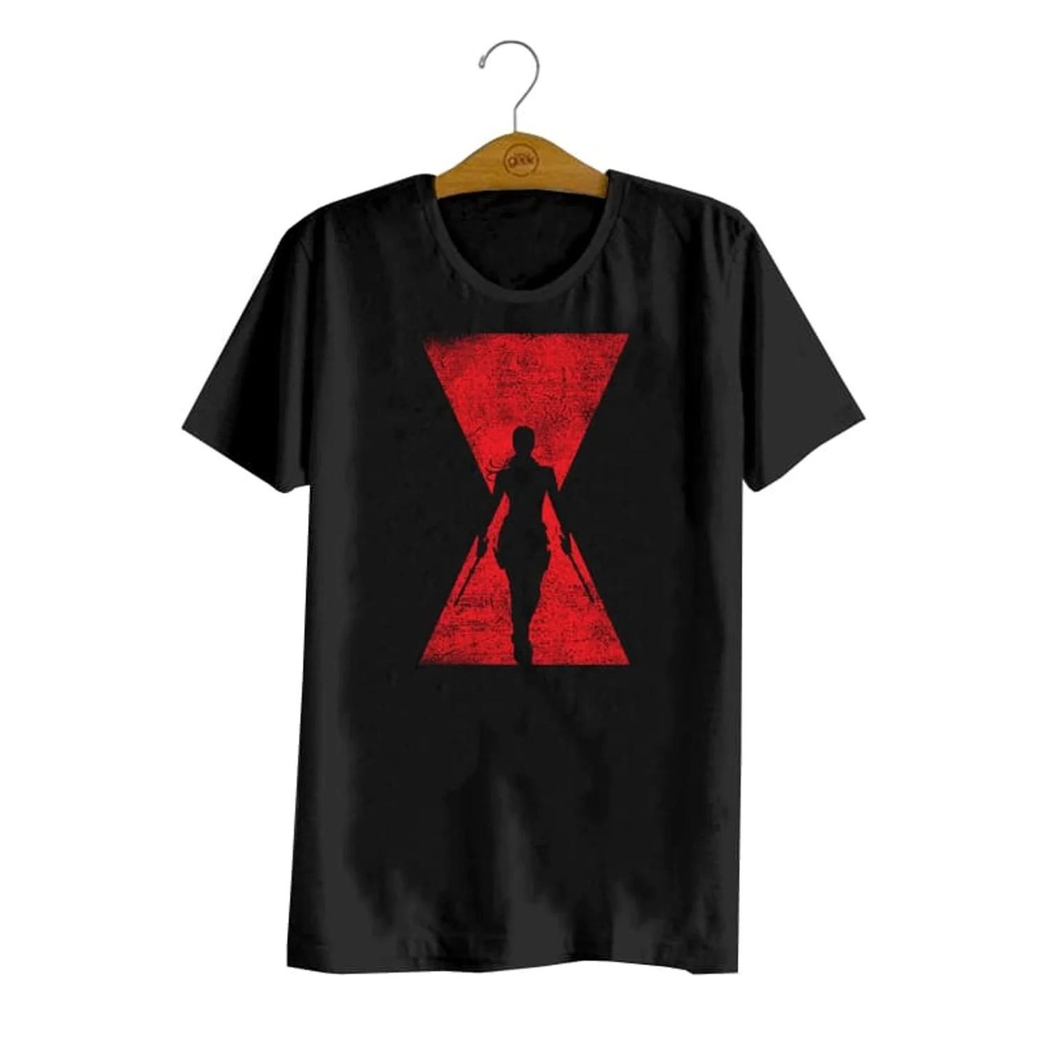 viúva negra camiseta