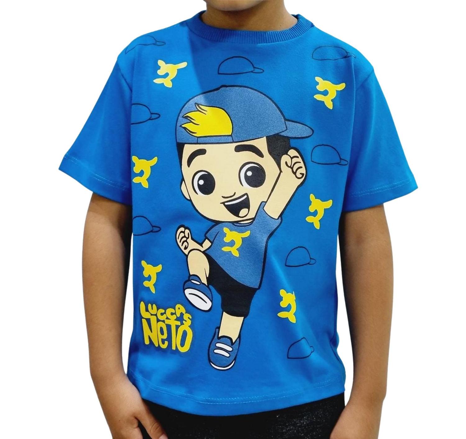 Camiseta Infantil Luccas Neto