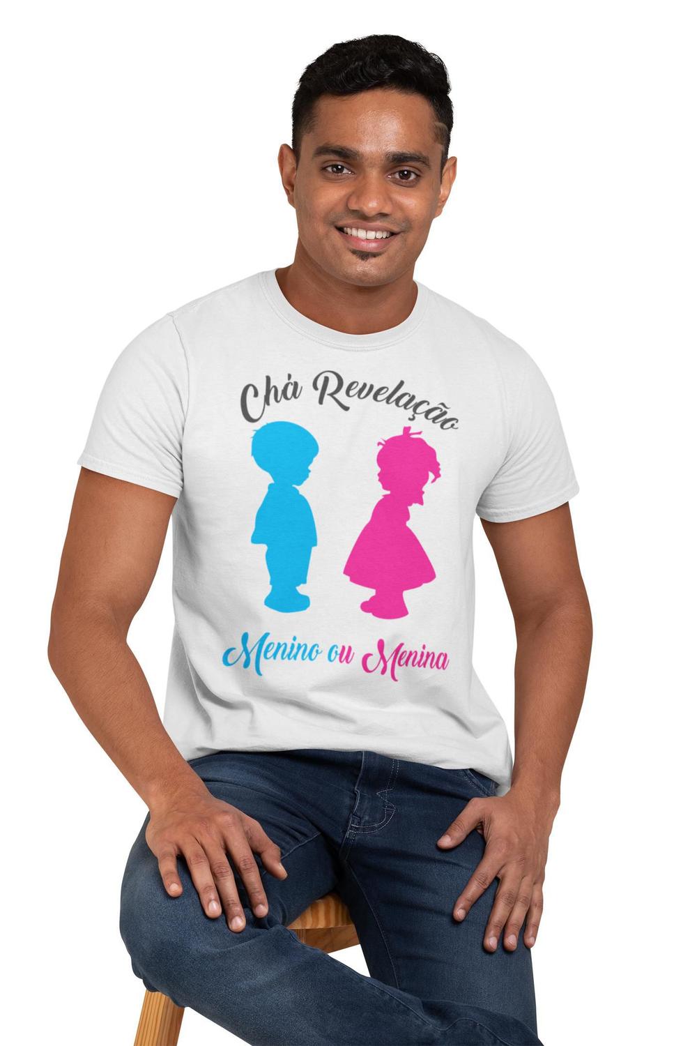 chá revelação blusa