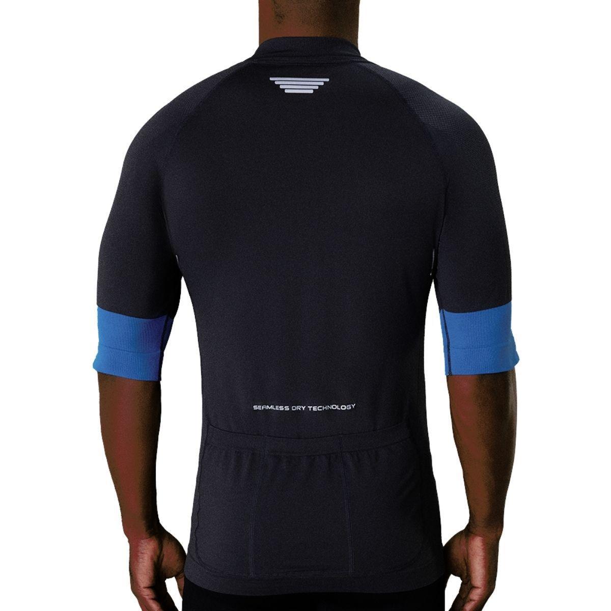 camiseta para ciclismo com bolso