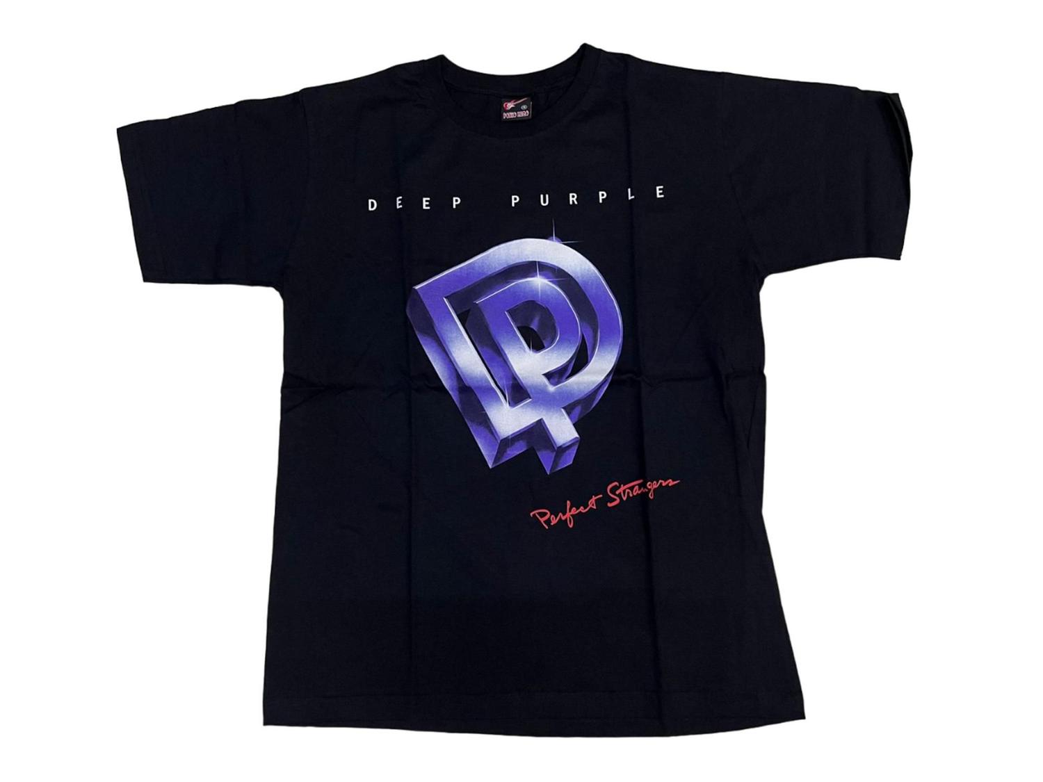 Camiseta Deep Purple Perfect Strangers Banda de Rock Blusa Camiseta Deep Purple Perfect Strangers Banda de Rock Blusa