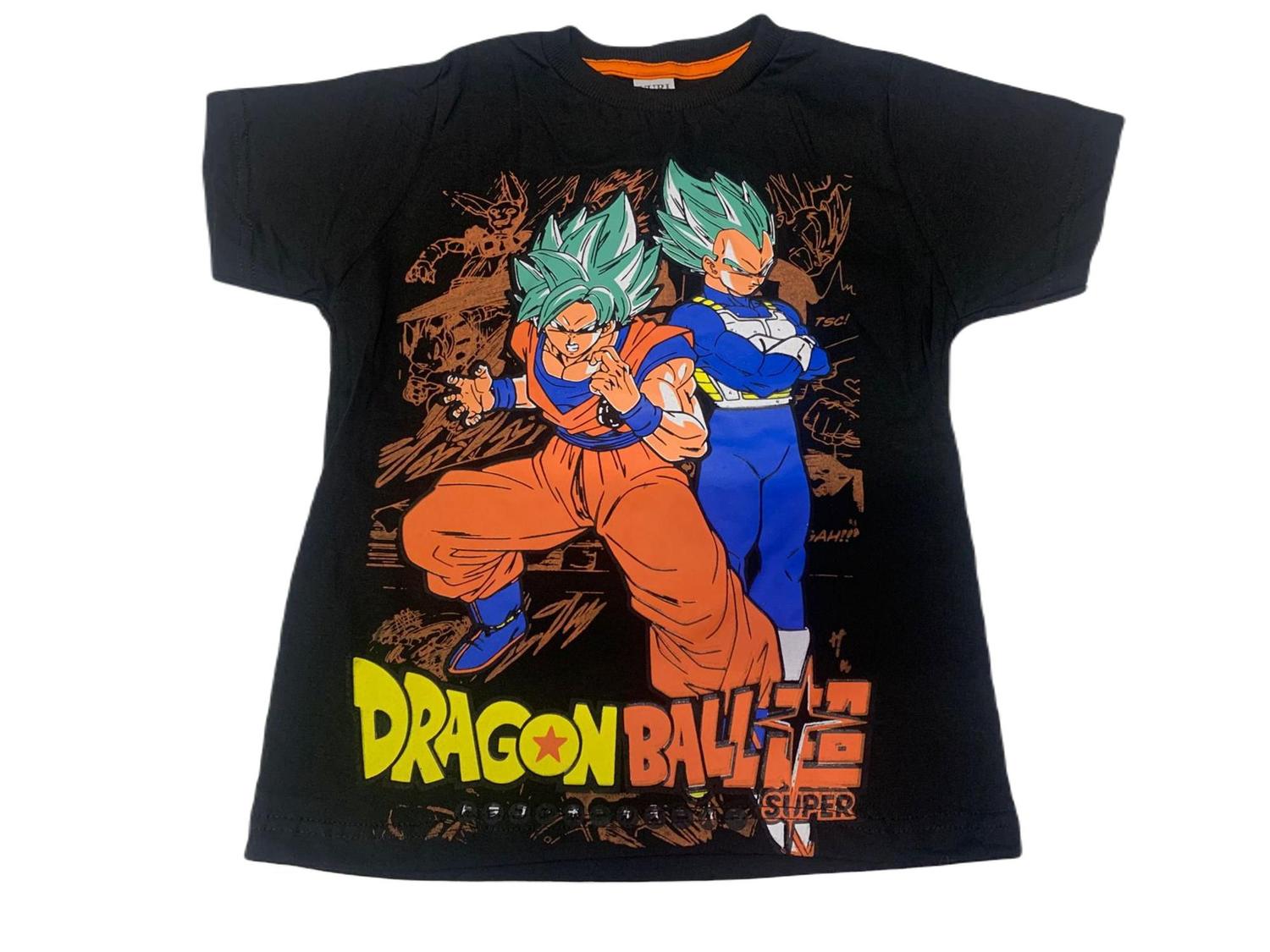 Camiseta Dragon Ball Z Super Goku Vegeta Blusa Infantil Maj626 BM - Belos  Persona - Camiseta Infantil - Magazine Luiza