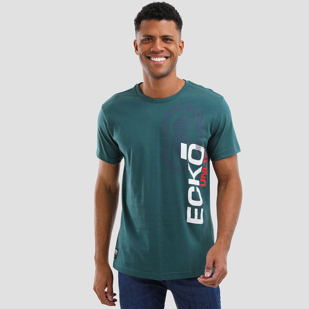 camiseta ecko verde