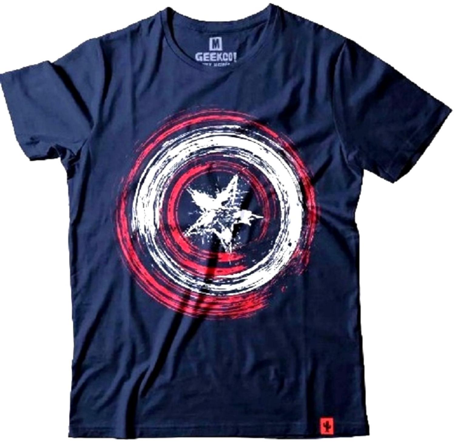 capitao america camisa feminina