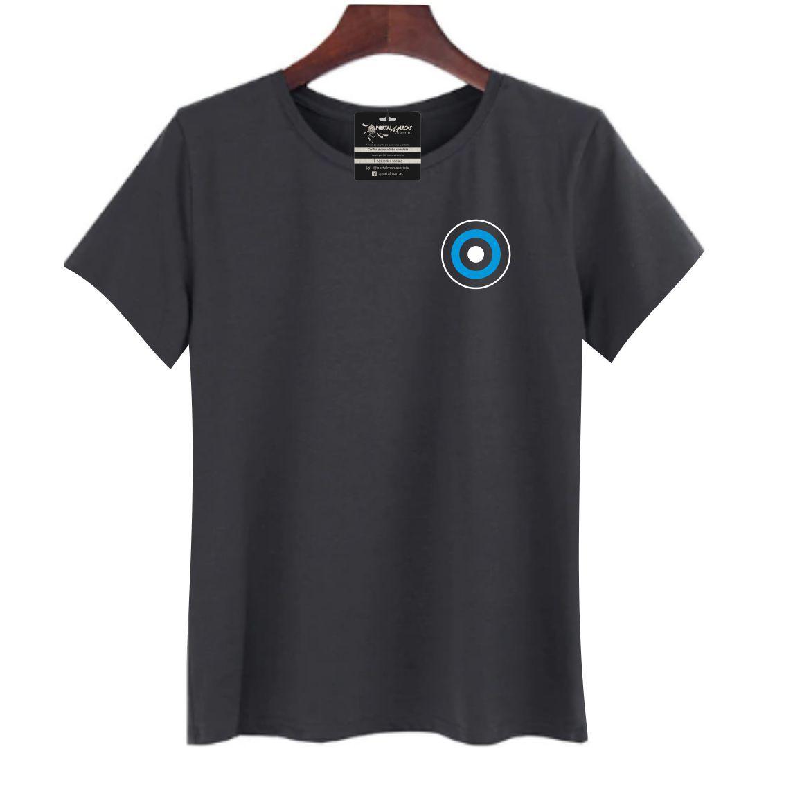 camiseta câncer de mama feminina