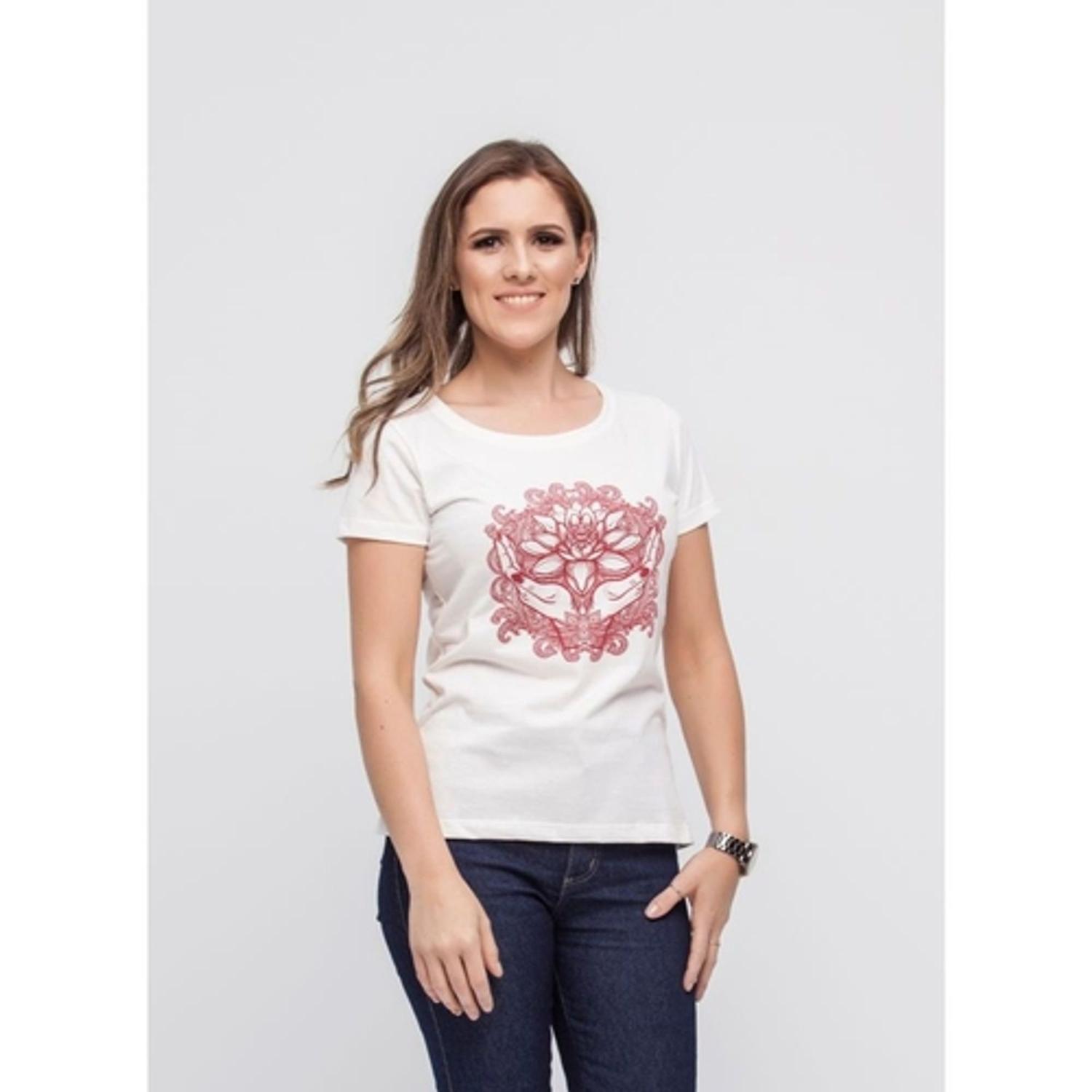 camiseta marca feminina