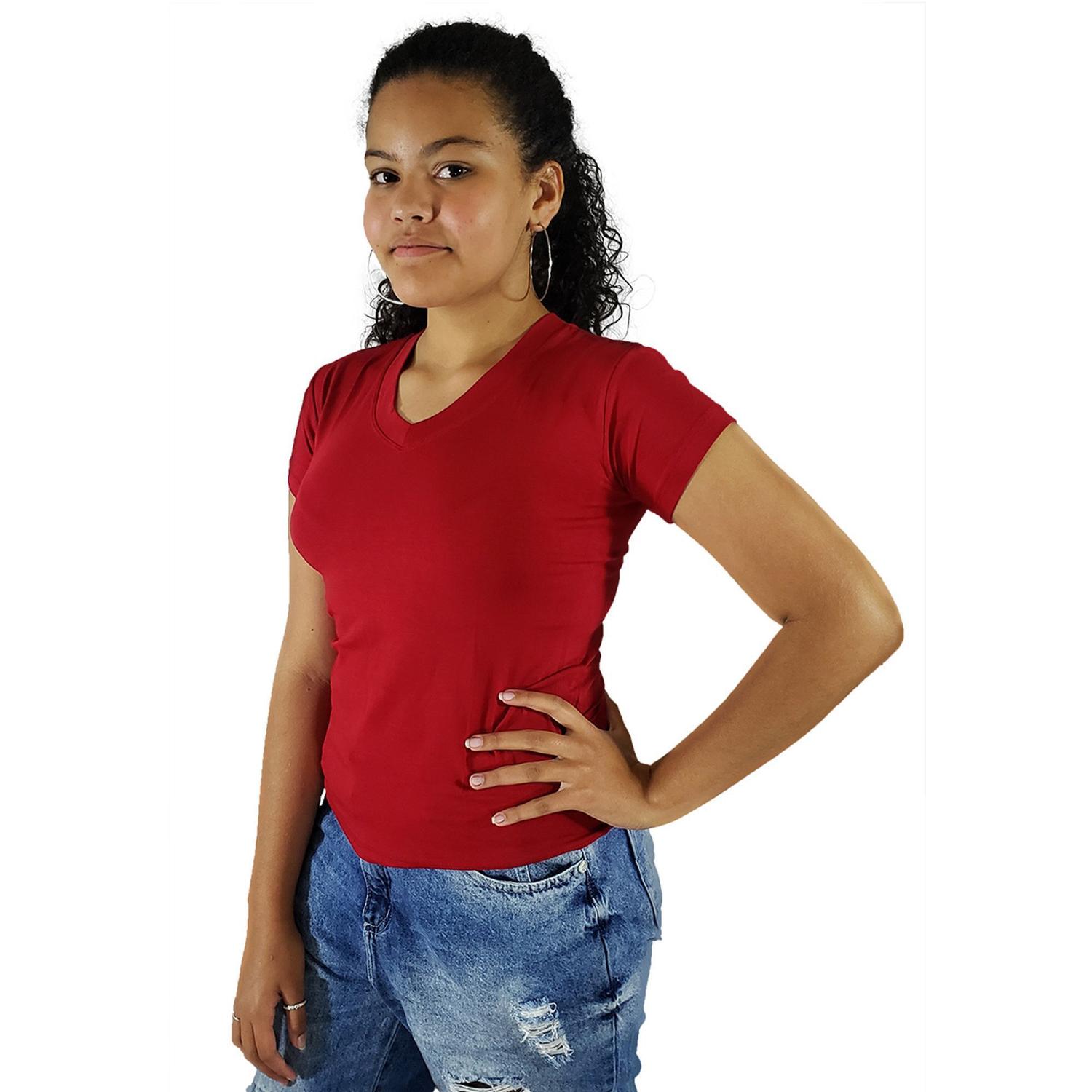 plus size red tshirt