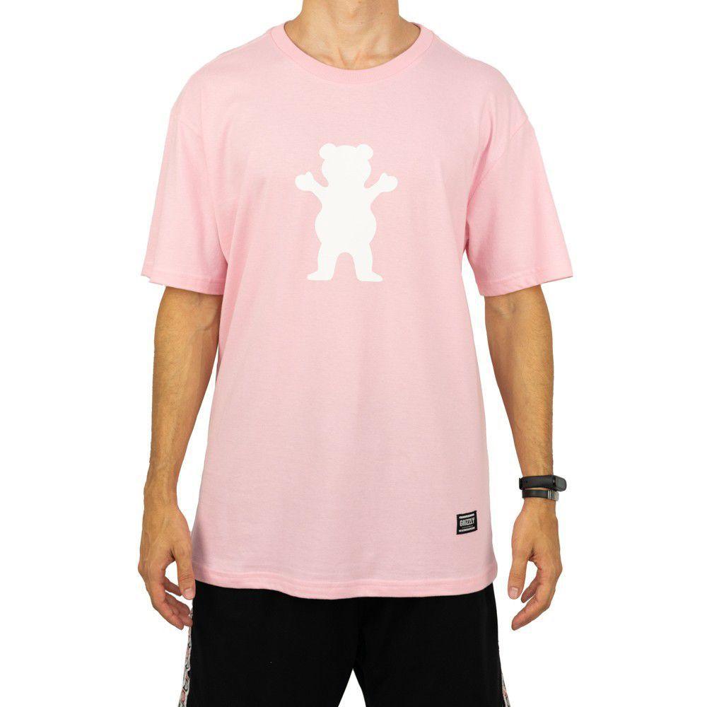 camisa grizzly rosa