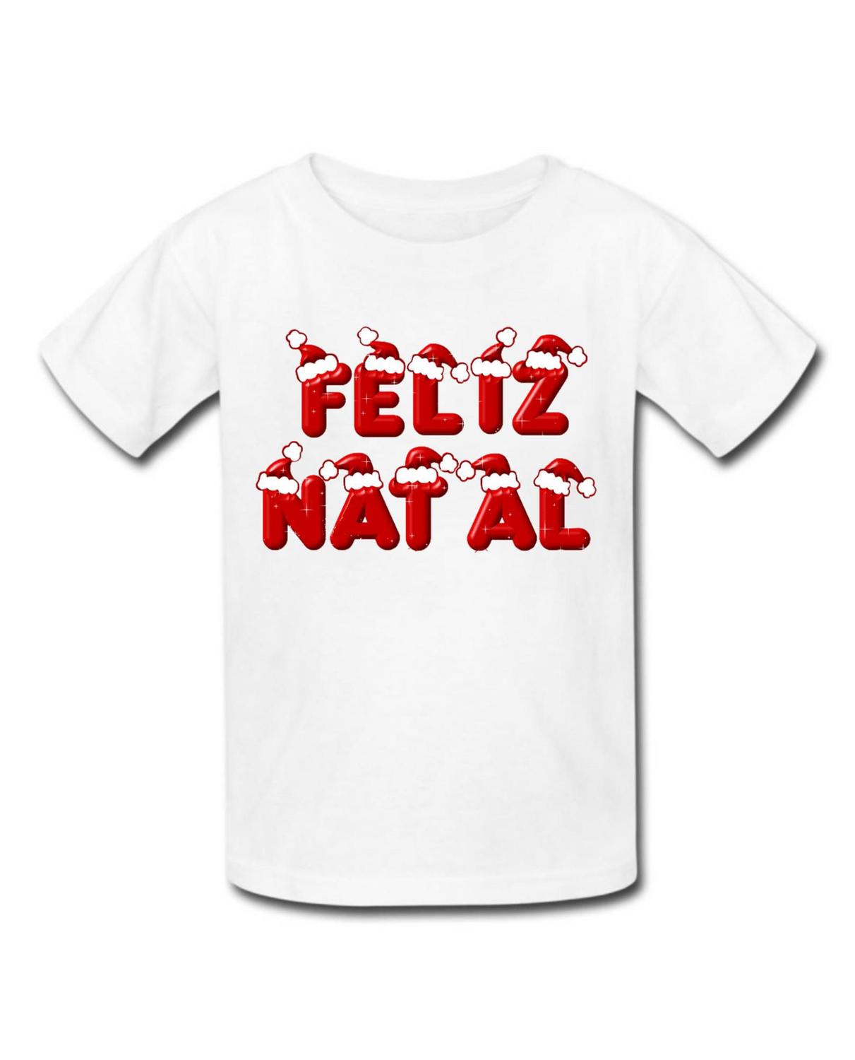 Camiseta ho ho ho feliz natal