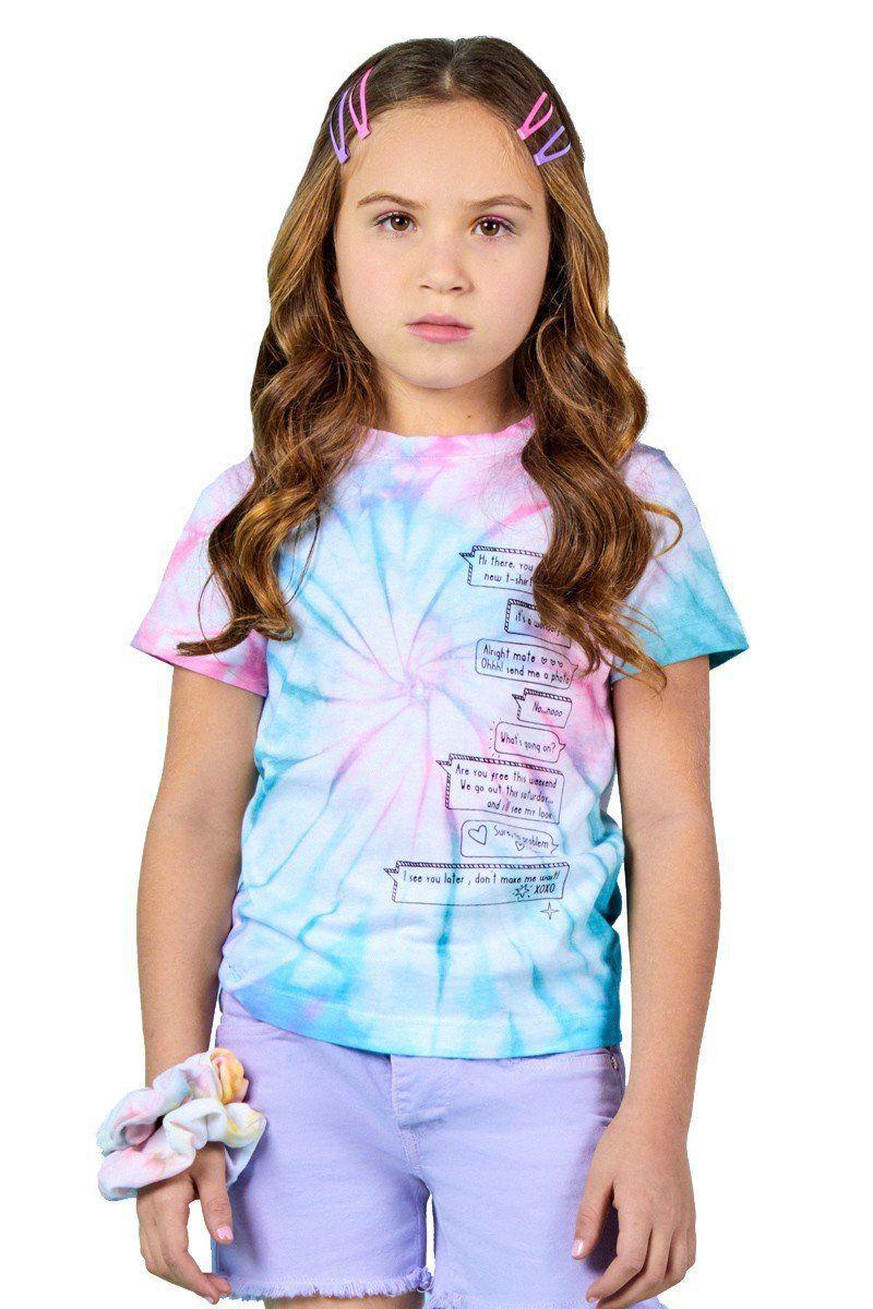 camiseta tie dye infantil menino