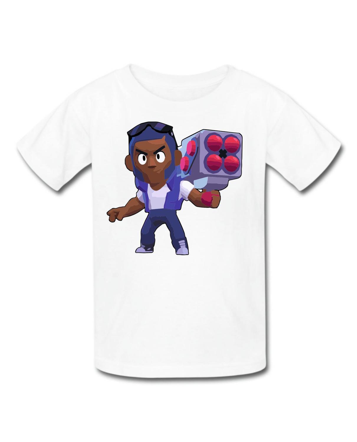 Camiseta Infantil Menino Menina Brawl Stars Brock Tamanho 4 Retha Estilos Outros Moda E Acessorios Magazine Luiza - brawl stars imagens tamanho