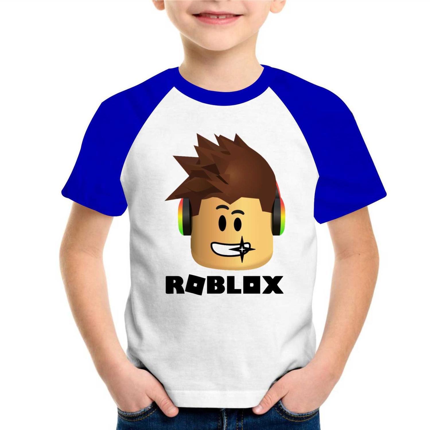 Camiseta infantil Roblox Unissex Camisa do Jogo Roblox, Magalu Empresas