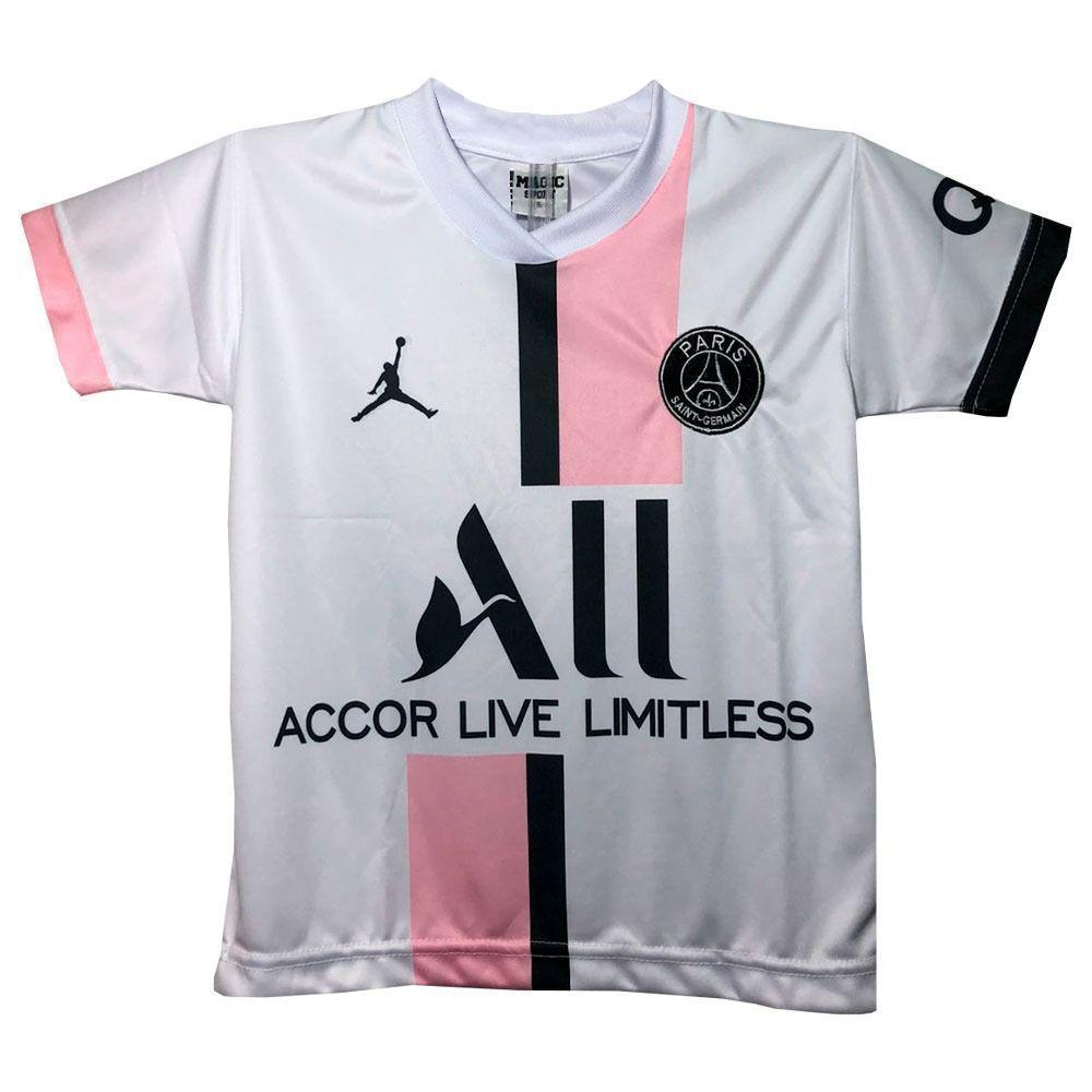 camiseta messi psg branca