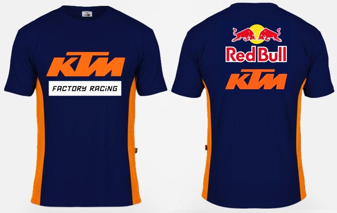 sutil alivio Deliberar Camiseta KTM Red Bull Azul Marinho 2191 - Camisa e Camiseta Esportiva -  Magazine Luiza
