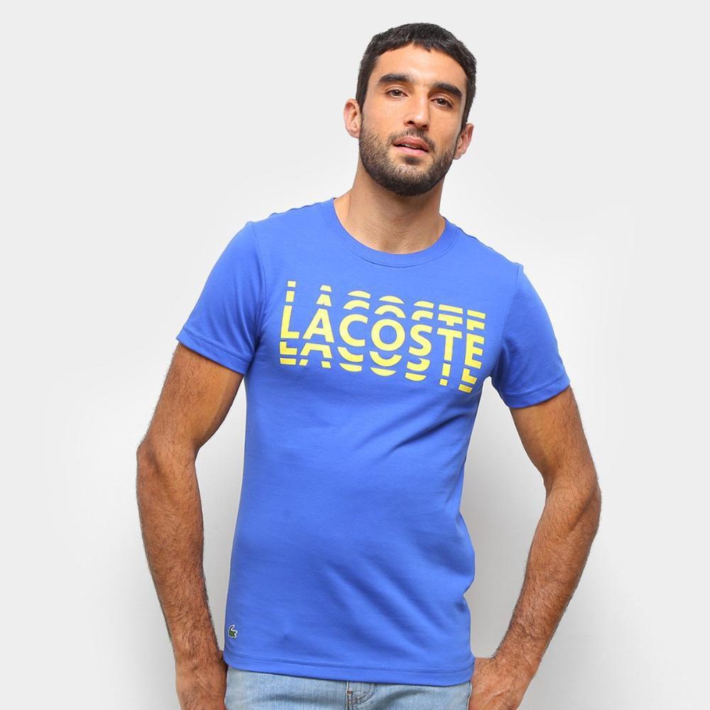 lacoste estampada